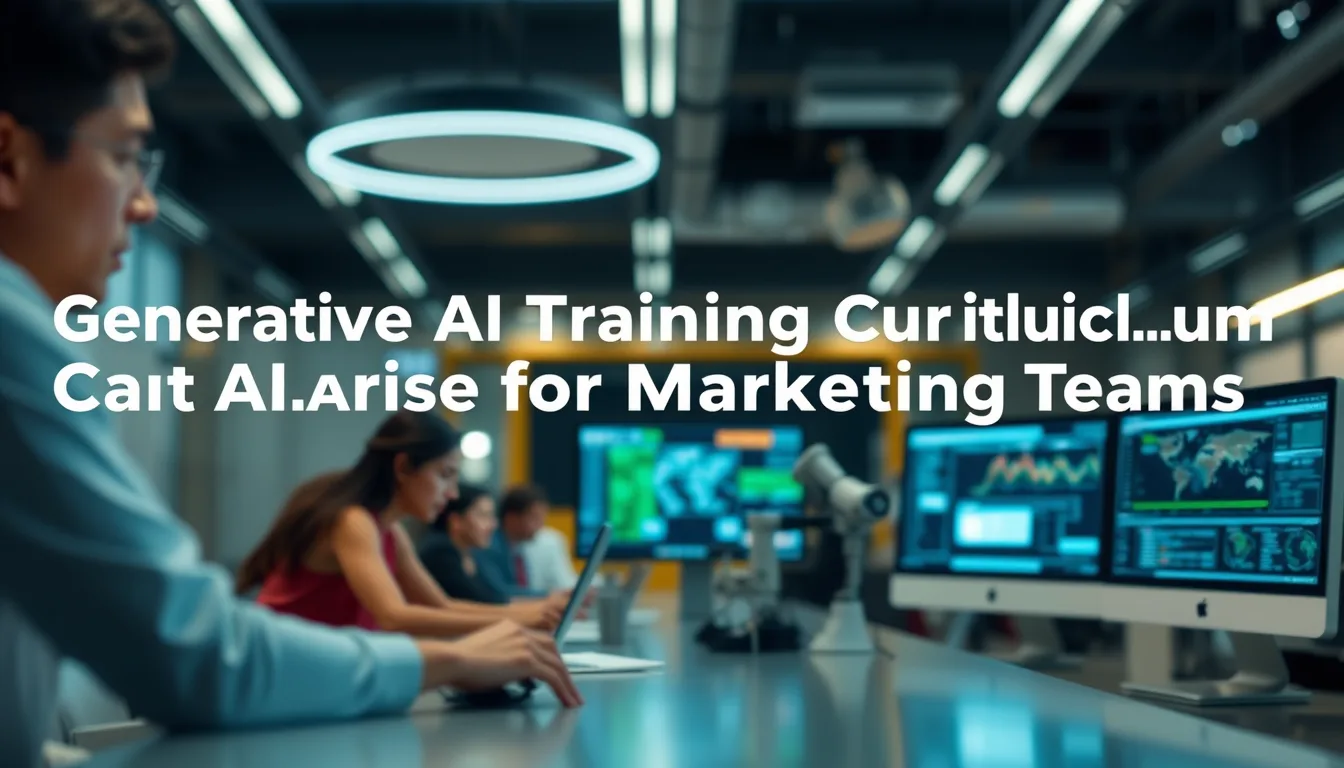Generative AI Training Curriculum Gap Analysis for Marketing Teams