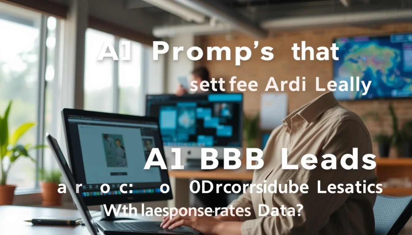 12 AI Prompts That Actually Generate Qualified B2B Leads (With Response Rate Data)